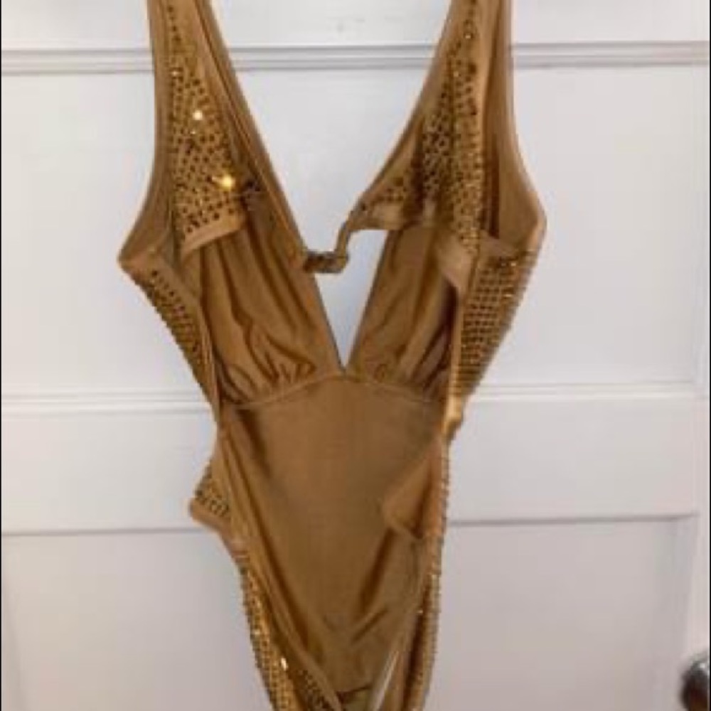 Hot Miami Style Crystal Swimsuit - Picture 5 of 5